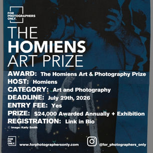 The Homiens Art Prize 2026 - Open Call