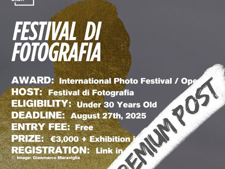 Festival di Fotografia - International Open Call