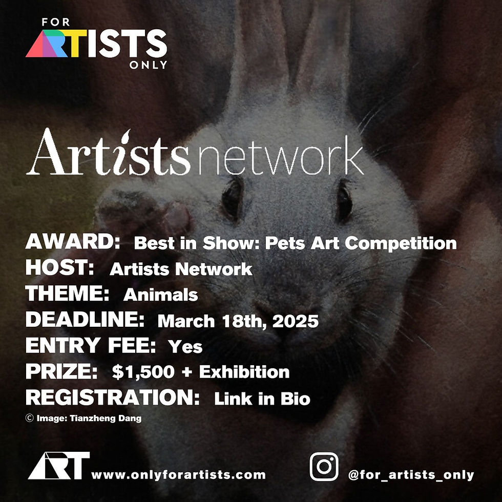 Artists Network - Best in Show: Pets Art Competition