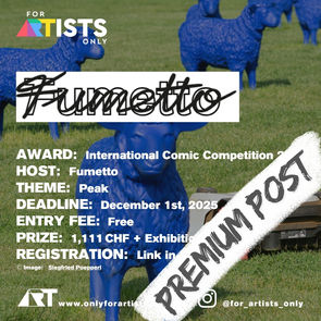 Fumetto - International Comic Competition 2026