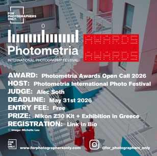 Photometria Photo Festival - Open Call 2026