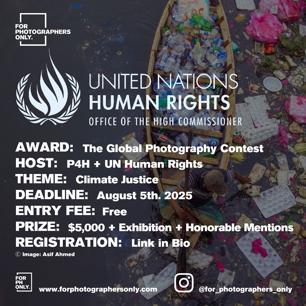 P4H + UN Human Rights - The Global Photography Contest