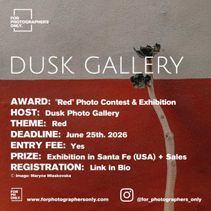 Dusk Photo Gallery - "Red" Photo Contest & Exhibition