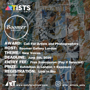 The Boomer Gallery - "New Voices" Open Call For Artists and Photographers