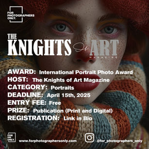 The Knights of Art - International Portrait Photo Award