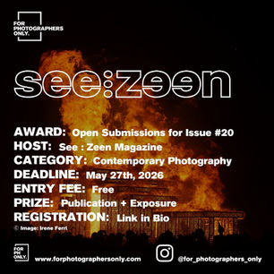 SEE:ZEEN - Open Call for Issue #20