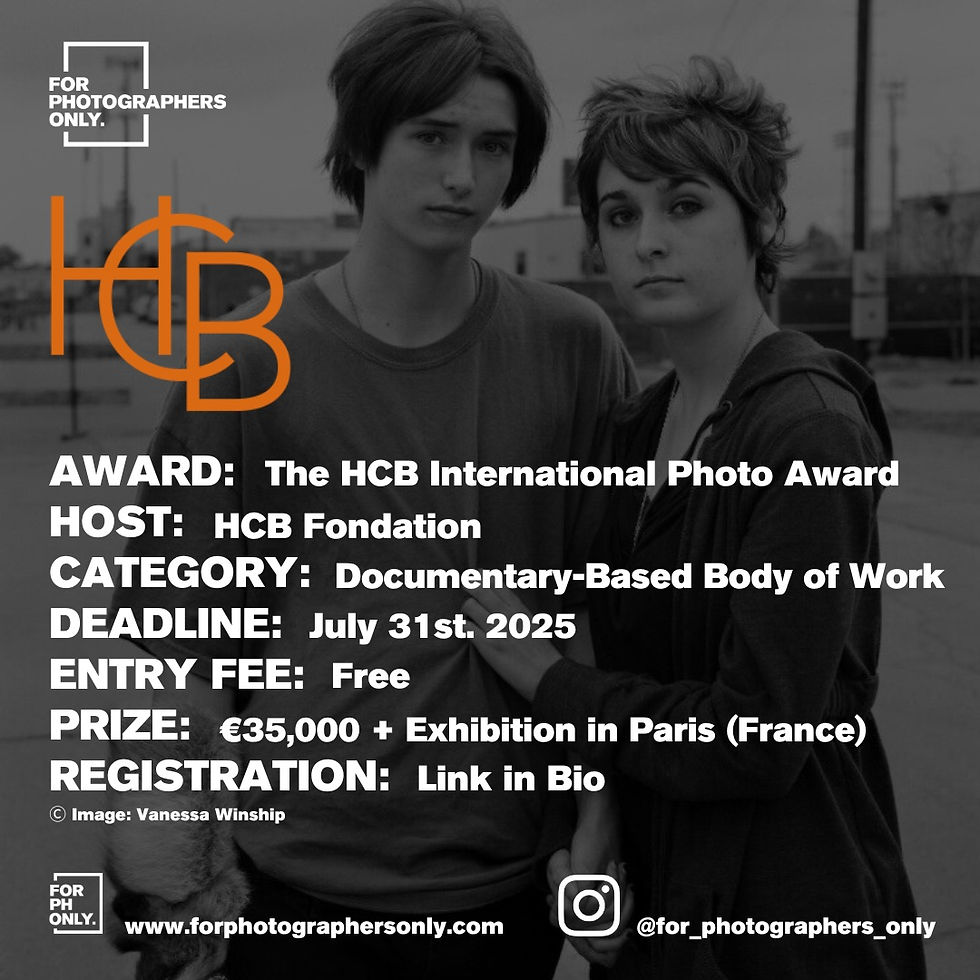 The HCB International Photo Award