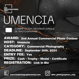2nd Annual Commercial Photo Contest by Umencia