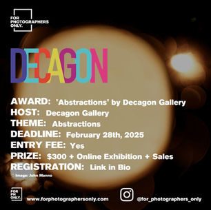 Decagon Gallery - "Abstractions" The Art of Seeing Differently