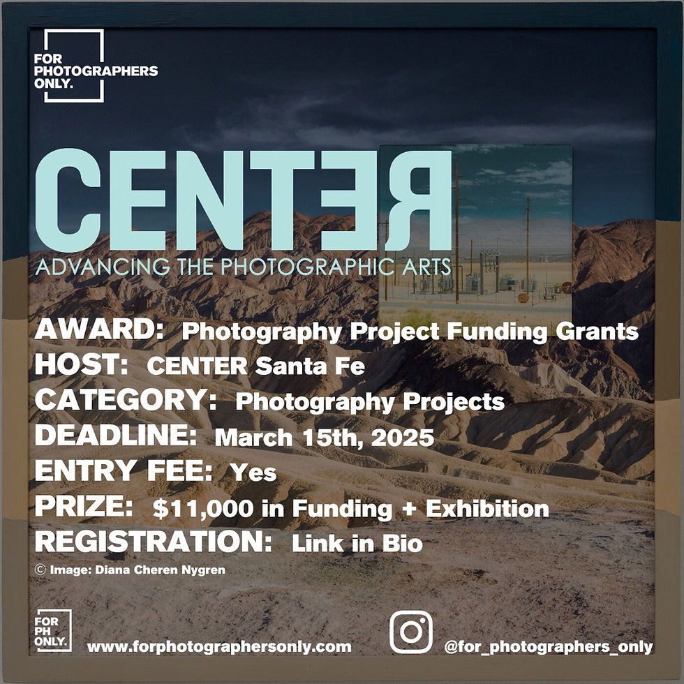 Center Santa Fe Photography - Project Launch Grant