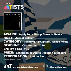 Arrival Gallery - Apply for a Group Show