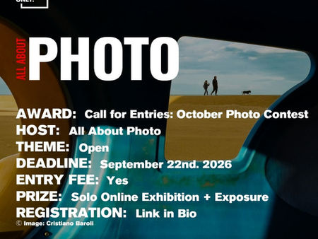 All About Photo - October 2026 Photo Contest