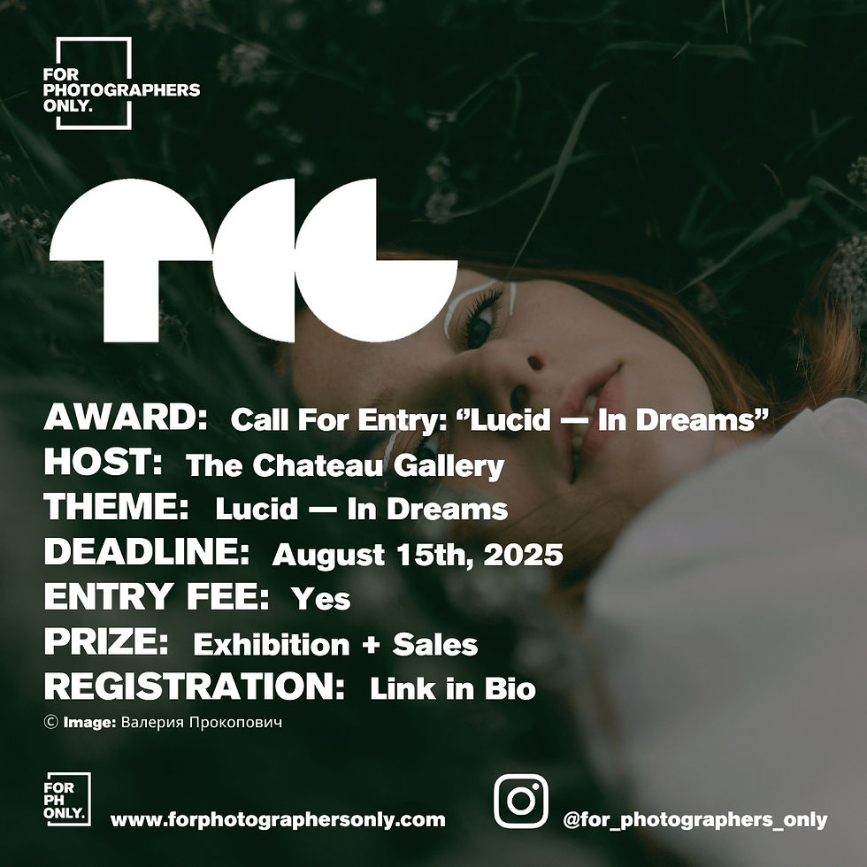 The Chateau Gallery - Call For Entry: Lucid — In Dreams