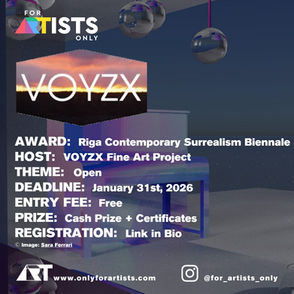 VOYZX Fine Art Project - Riga Contemporary Surrealism Biennale 2026