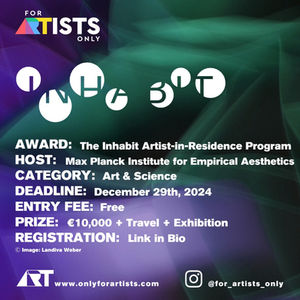 Max Planck Institute / Artist-in-Residence Program