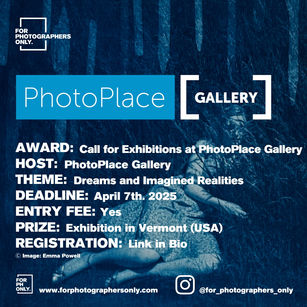 PhotoPlace Gallery - Dreams and Imagined Realities: Call for Entries