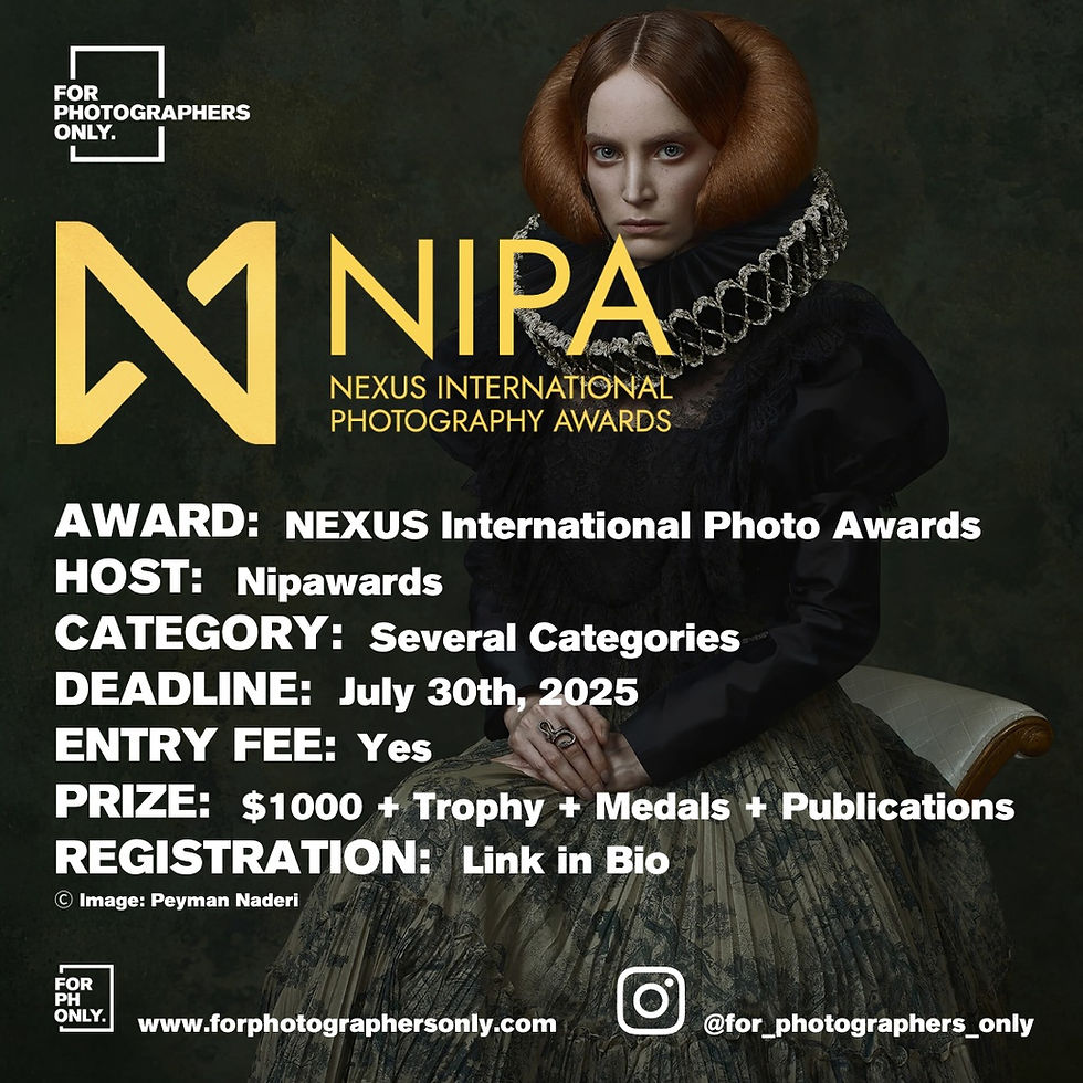 NEXUS International Photography Awards (NIPA) 2025