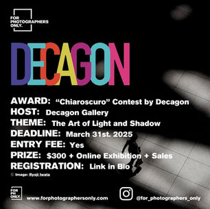 Decagon Gallery - "Chiaroscuro" The Art of Light and Shadow
