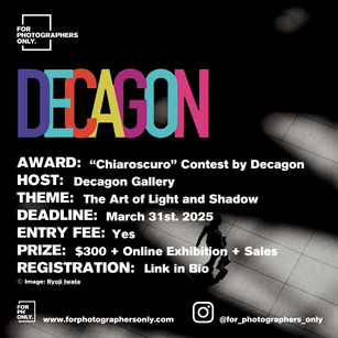 Decagon Gallery - "Chiaroscuro" The Art of Light and Shadow