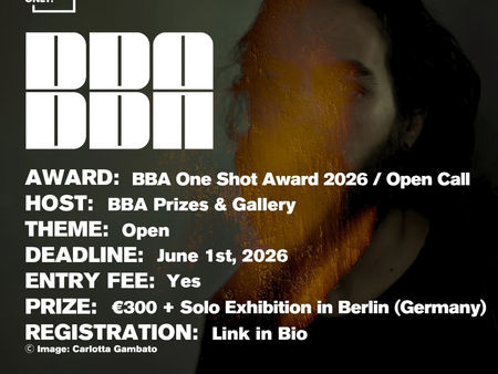 BBA Photography Prize - One Shot Award 2026 Open Call