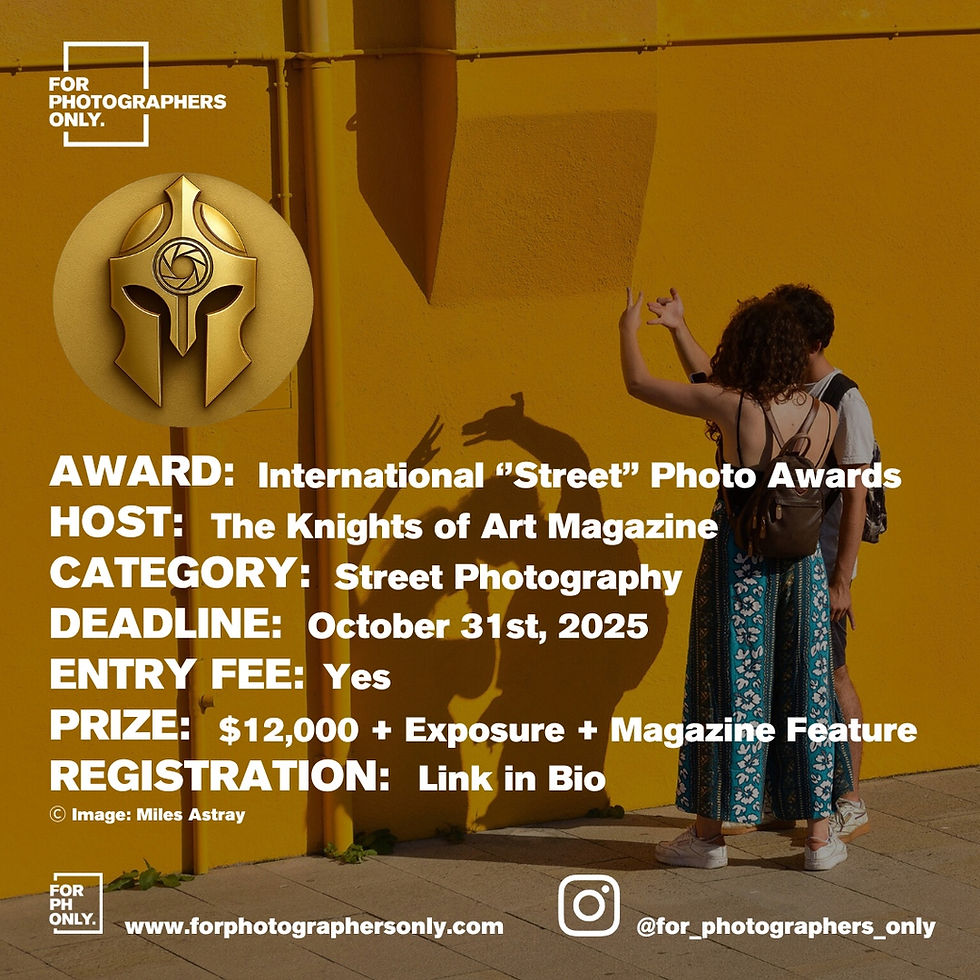 The Knights of Art™ - "Street" International Photography Awards