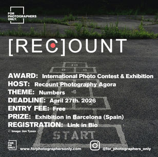 Recount Photography Agora - International Open Call