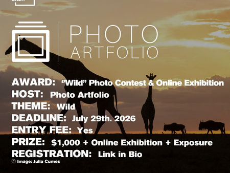 Photo Artfolio - "Wild" Photo Contest & Online Exhibition 2026