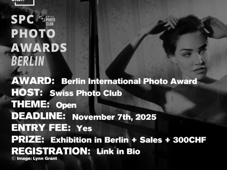 Swiss Photo Club - Berlin International Photo Award Call for Entries