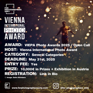 Viepa - Vienna International Photo Award 2025