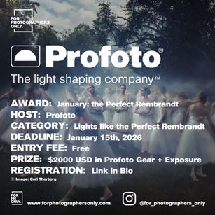 Profoto - January: The Perfect Rembrandt Open Call