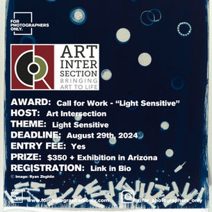 Art Intersection - Call for Work — Light Sensitive 2024