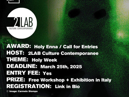 2LAB Culture Contemporanee - Holy Enna Call for Entries
