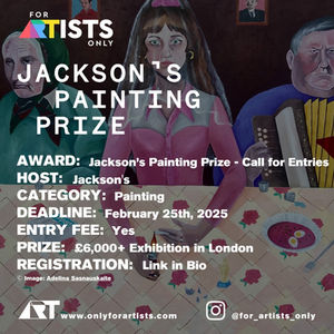 Jackson’s Painting Prize 2025 - Call For Entries