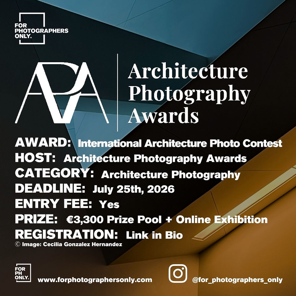 Architecture Photography Awards 2026