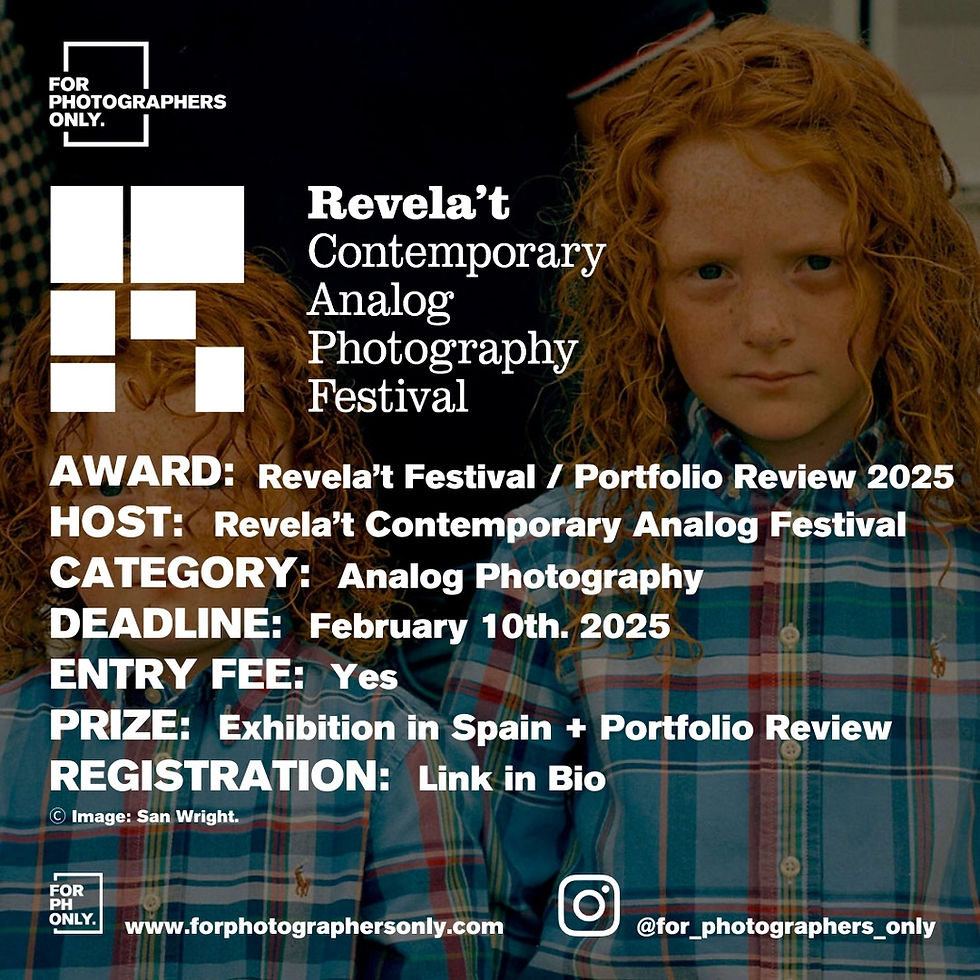 Revela'T Festival / Portfolio Review 2025