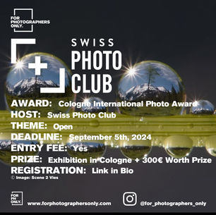 Swiss Photo Club - Cologne Photo Award