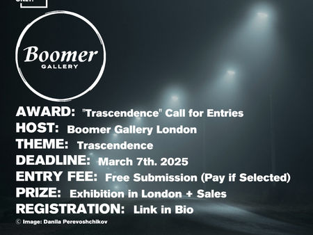 The Boomer Gallery - "Transcendence" Call for Entries