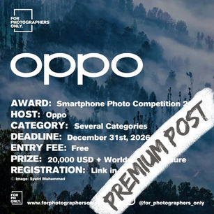 OPPO - Smartphone Photography Competition 2026
