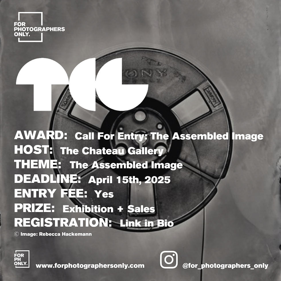 The Chateau Gallery - Call For Entry: The Assembled Image