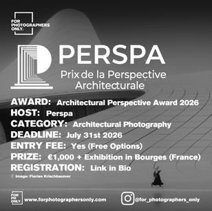 PERSPA - Prix de la Perspective Architecturale 2026