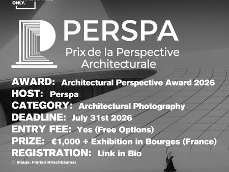 PERSPA - Prix de la Perspective Architecturale 2026