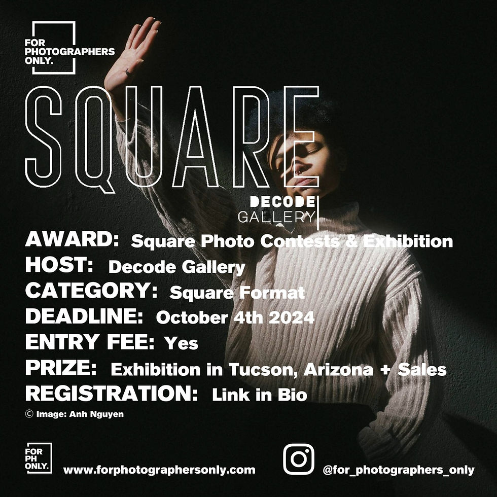 Decode Gallery - "Darkness" Photo Contest and Exhibition