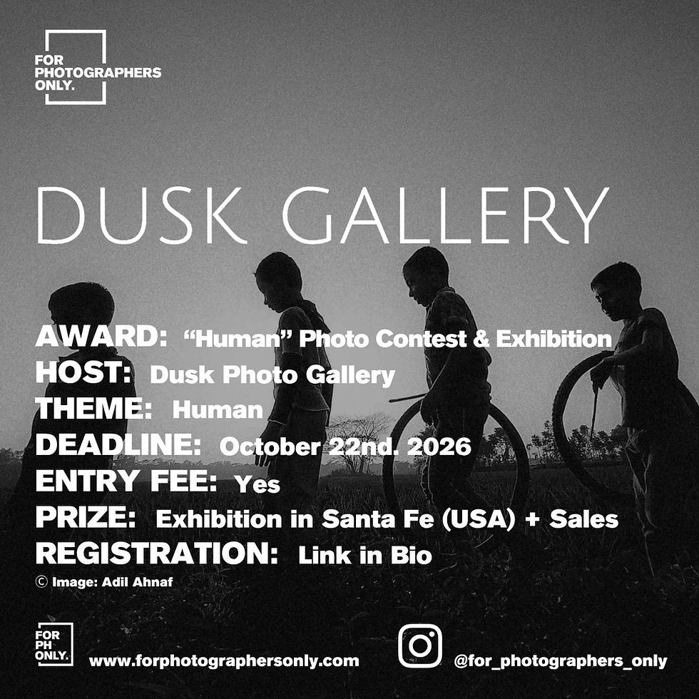 Dusk Photo Gallery - "Human" Photography Exhibition