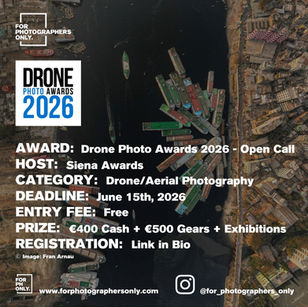 Siena Awards - Drone Photo Awards 2026