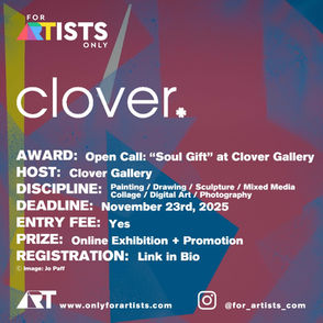 Clover Gallery - "Soul Gift" International Online Exhibition
