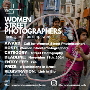 Women Street Photographers - 2 Exhibitions in Brazil