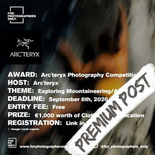 Arc'Teryx - Photography Competition 2026
