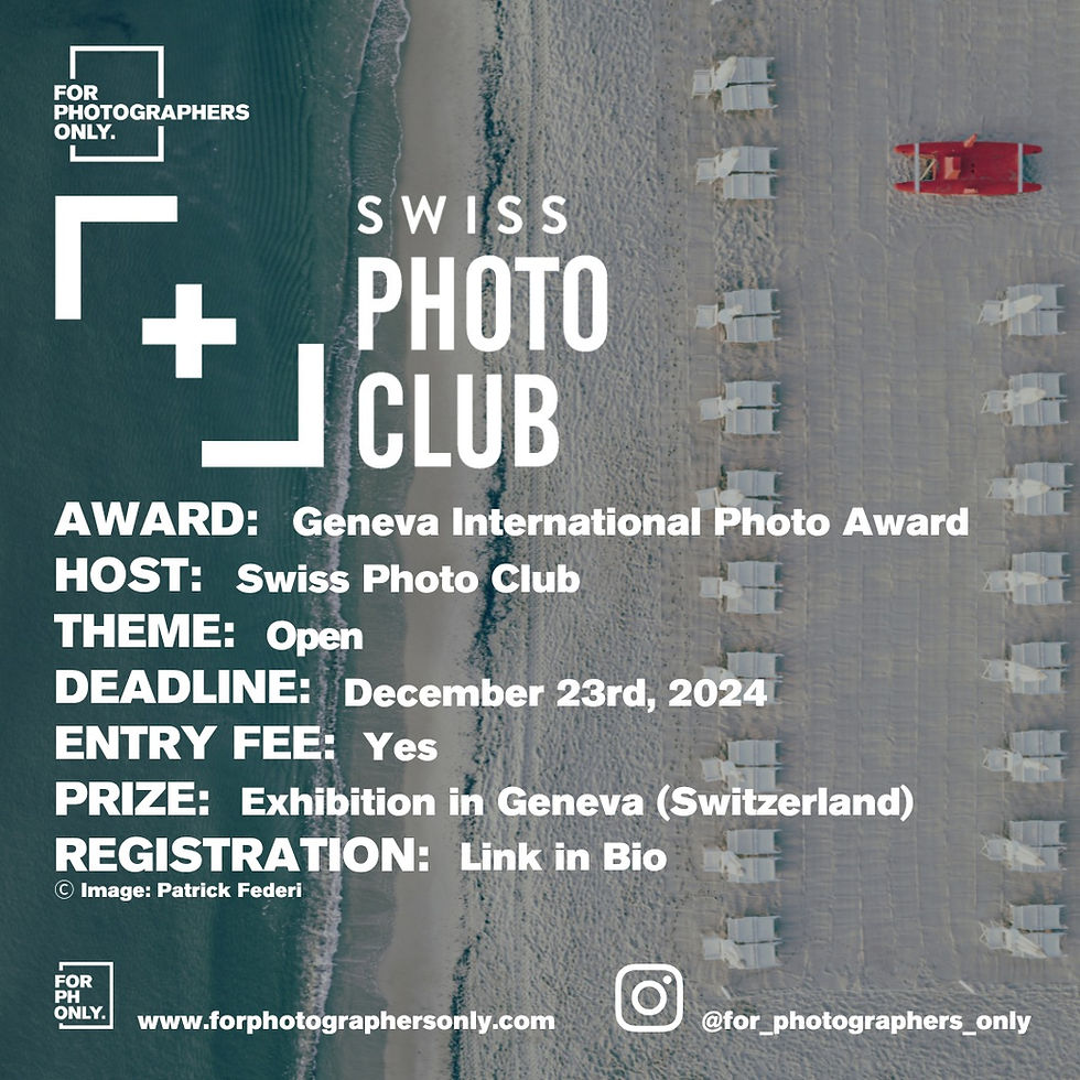 Swiss Photo Club - Photo Award Geneva