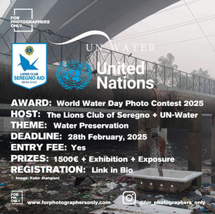 World Water Day Photo Contest 2025