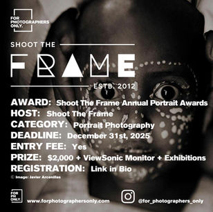 Shoot The Frame: Annual Awards 2025